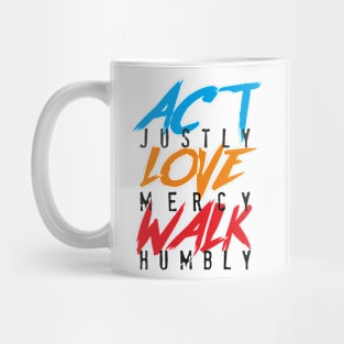 Act Love Walk Mug